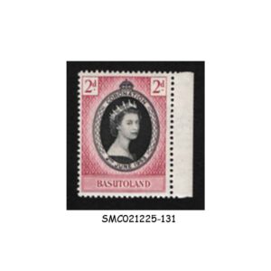 Stamps from BASUTOLAND - 1953 QEII CORONATION SG#42 - 1V - MINT NH