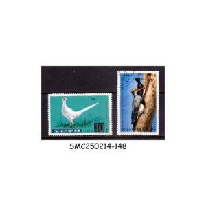 Stamps from NORTH KOREA - 1976 & 1978 BIRDS - 2V -  USED