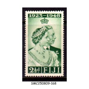 Stamps from FIJI - 1948 KGVI SILVER WEDDING SG#270 - 1V - MINT HINGED