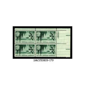 Stamps from UNITED STATES USA - 1958 CENTENARY OF MINNESOTA STATEHOOD SCOTT#1106 PLATE BLOCK OF 4 - MNH