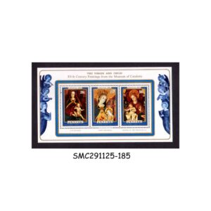 Stamps from PENRHYN COOK ISLANDS - 1980 CHRISTMAS - MIN. SHEET MINT HINGED