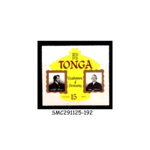 Stamps from TONGA - 1976  150th ANNIVERSARY OF CHRISTIANITY IN TONGA - 1V MH SELF-ADHESIVE STAMP