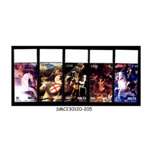 Stamps from MALTA - 2003 ST. GEORGE PAINTINGS / ART - 5V - MINT NH