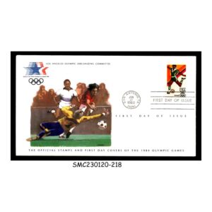 Stamps from UNITED STATES USA - 1984 OLYMPIC ORGANIZING COMMITTEE LOS ANGELES - FDC