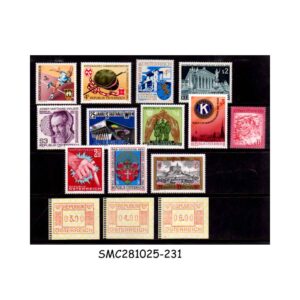 Stamps from AUSTRIA - SELECTED STAMPS - 15V - MINT NH