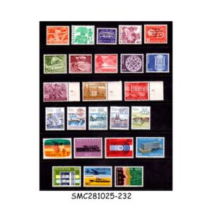 Stamps from SWITZERLAND - SELECTED STAMPS - 20V - MINT NH