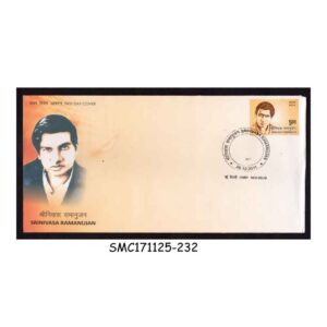 STAMPS FROM INDIA - 2011 SRINIVASA RAMANUJAN FIRST DAY COVER