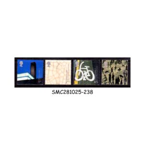 Stamps from GREAT BRITAIN - 2000 MILLENNIUM SERIES ART & CRAFT - 4V MINT NH