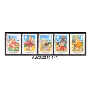 Stamps from GREAT BRITAIN - 1994 CENTENARY OF PICTURE POSTCARDS - 5V - MINT NH