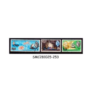Stamps from FIJI - 1967 150th DEATH ANNIVERSARY OF ADMIRAL BLIGH - 3V - USED