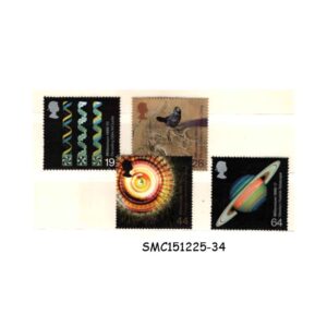 Stamps from GREAT BRITAIN - 1999 MILLENNIUM SERIES THE SCIENTISTS' TALE 4V MINT NH