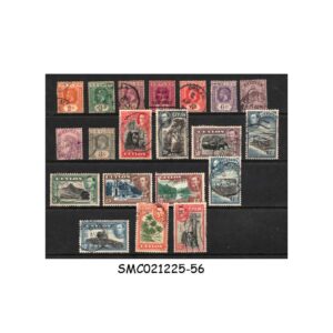 Stamps from CEYLON - SELECTED OLD STAMPS OF KEDVII, KGV & KGVI - 20V - MINT NH