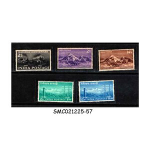 Stamps from INDIA - 1953 INDIA YEAR UNIT - 5V - MINT NH