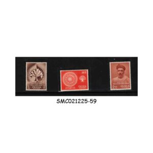 Stamps from INDIA - 1956 INDIA YEAR UNIT - 3V - MINT NH