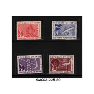 Stamps from INDIA - 1950 INDIA YEAR UNIT ( Inauguration of Republic of India) - 4V - MINT NH