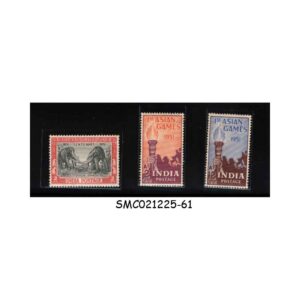 Stamps from INDIA - 1951 INDIA YEAR UNIT - 3V - MINT NH