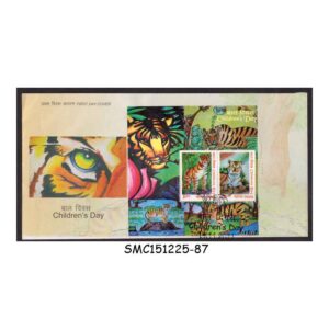 Stamps from INDIA - 2011 CHILDREN'S DAY - MS - FDC