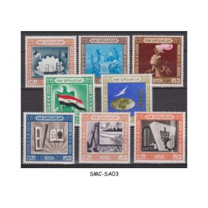 Stamps from EGYPT - 1962 100th ANNIVERSARY OF THE REVOLUTION SCOTT#556-563 8V MNH