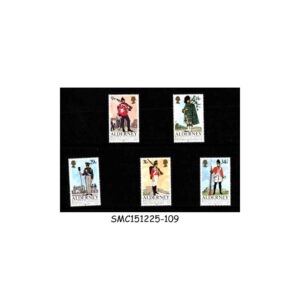 Stamps from ALDERNEY - 1985 REGIMENTS OF THE ALDERNEY GARRISON - 5V MINT NH