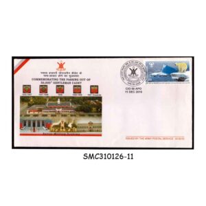Stamps from INDIA - 2010 50,000th GENTLEMAN CADET COVER ISSUED BY THE ARMY POSTAL SERVICE with CANCL.