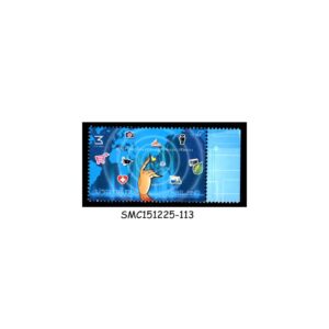 Stamps from THAILAND - 2015 NATIONAL COMMUNICATION DAY - 1V - MINT NH