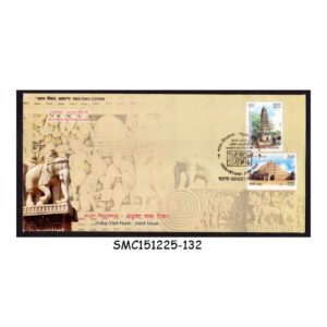 Stamps from INDIA VIETNAM JOINT ISSUE : 2018 ANCIENT RELIGIOUS ARCHITECTURE - FDC