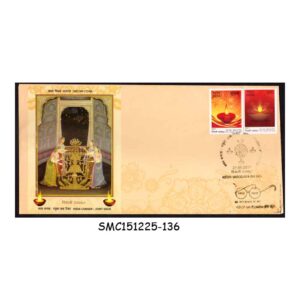 Stamps from INDIA CANADA JOINT ISSUE - 2017 FESTIVALS OF LIGHT - DIWALI - FDC