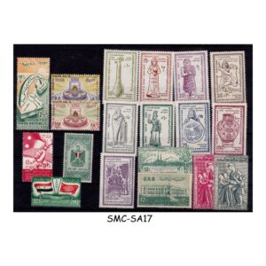 Stamps from SYRIA / UAR - SELECTED CLASSIC STAMPS - 19V - MINT HINGED