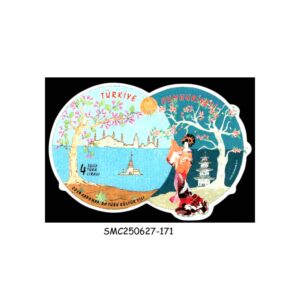 Stamps from TURKEY - 2019 YEAR OF TURKISH CULTURE IN JAPAN - SOUVENIR SHEET MINT NH