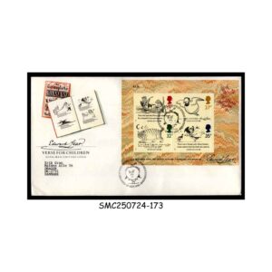 Stamps from GREAT BRITAIN - 1988 EDWARD LEAR VERSE FOR CHILDREN - FDC