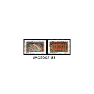 Stamps from TURKEY - 2010 TRADITIONAL TURKISH ARTS - RUGS - 2V - MINT NH