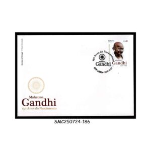 Stamps from PORTUGAL - 2019 150th BIRTH ANNIVERSARY OF MAHATMA GANDHI - FDC