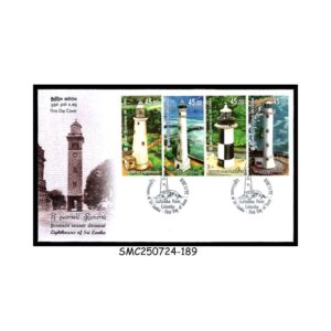 Stamps from SRI LANKA - 2018 LIGHTHOUSE IN SRI LANKA - FDC