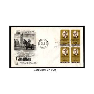 Stamps from CANADA - 1969 VINCENT MASSEY - FDC
