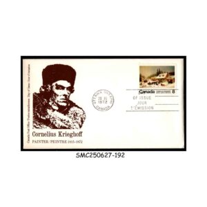 Stamps from CANADA - 1972 CORNELIUS KRIEGHOFF - FDC