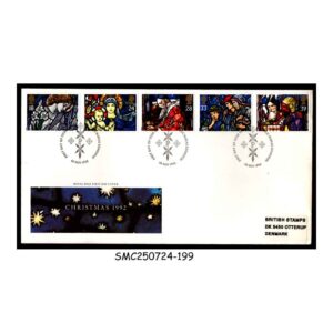 Stamps from GREAT BRITAIN - 1992 CHRISTMAS - FDC