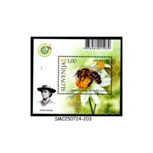Stamps from SLOVENIA - 2018 WORLD BEE DAY - MIN. SHEET MINT NH