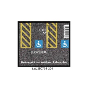 Stamps from SLOVENIA - 2018 INTERNATIONAL DAY OF PERSONS WITH DISABILITIES - MIN. SHEET MINT NH