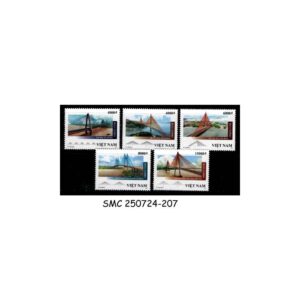 Stamps from VIETNAM - 2019 BRIDGES OF VIETNAM - 5V - MINT NH