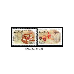 Stamps from TURKEY - 2015 EUROPA - VINTAGE TOYS - 2V - MINT NH