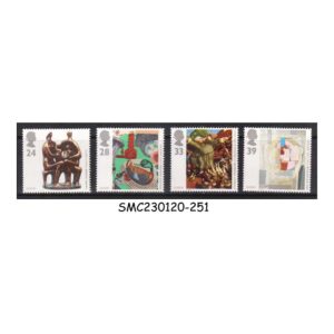 Stamps from GREAT BRITAIN - 1993 EUROPA - CONTEMPORARY ART - 4V - MINT NH