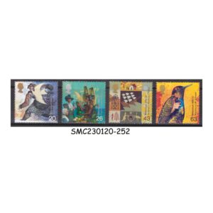 Stamps from GREAT BRITAIN - 1999 EMIGRATIONS MILLENNIUM SCOTT#1851-1854 - 4V MINT NH