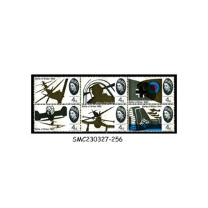 Stamps from GREAT BRITAIN 1965 BATTLE OF BRITAIN / AVIATION SG#671-676 SE-TENANT BLOCK 6V MNH