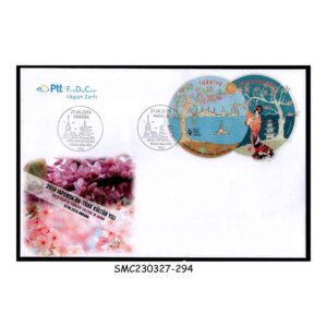 Stamps from TURKEY - 2019 YEAR OF TURKISH CULTURE IN JAPAN - MS - FDC