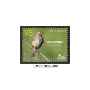 Stamps from AUSTRIA - 2024 CORN BUNTING / BIRD - 1V MINT NH