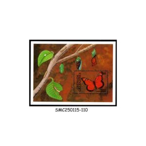 Stamps from GRENADA GRENADINES - 1991 MONARCH BUTTERFLY / BUTTERFLIES - MIN. SHEET MINT NH