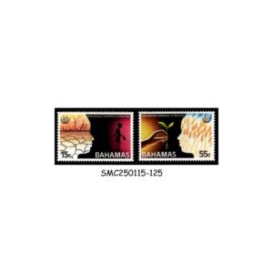 Stamps from BAHAMAS - 1992 INTERNATIONAL CONFERENCE OF NUTRITION - SC#760-761  - 2V MINT NH