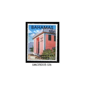 Stamps from BAHAMAS - 1996 25th ANNIV. OF THE ARCHIVES DEPT.  - 1V MINT NH