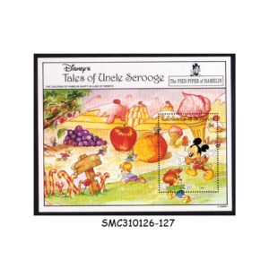 Stamps from GRENADINES OF ST. VINCENT - 1992 DISNEY - TALES OF UNCLE SCROOGE - THE PIED PIPER OF HAMELIN / DISNEY - MS MNH