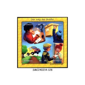 Stamps from AUSTRIA - 2019 COMIC STAMP PUZZLE - SOUVENIR SHEET MNH SELF-ADHESIVE